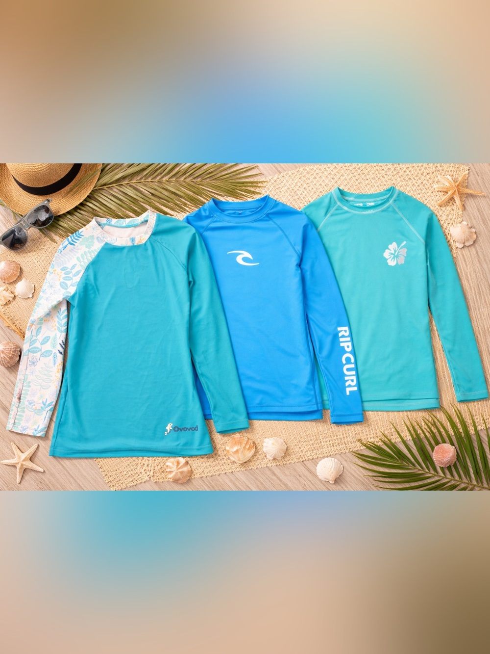 NWOT: Kids Rash Guard Bundle 🌊☀️ Size XL